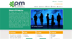 Desktop Screenshot of pmtradingcorp.com